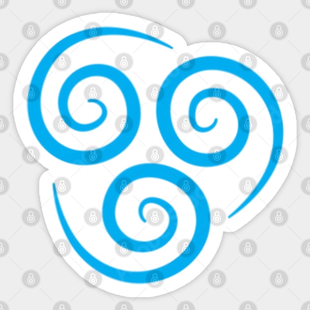 Air Bending Symbol Sticker by mariaronda